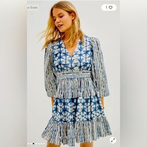 Anthropologie Not So Serious Women’s Behati Mini Dress by Pallavi Mohan sku 011